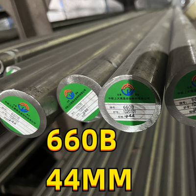 660 660B Paslanmaz Çelik Alaşımlı 44mm Yüksek Sıcaklıklar İçin Yuvarlak Çubuk Gaz Türbinleri