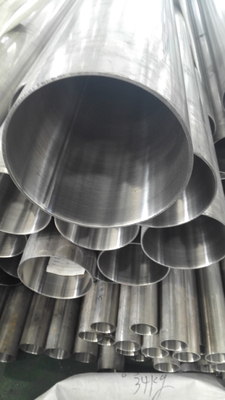 ASTM A544 TP304 Paslanmaz Çelik Kaynaklı Boru Dışında 180 grits50.8 * 1.5mm * 6000mm