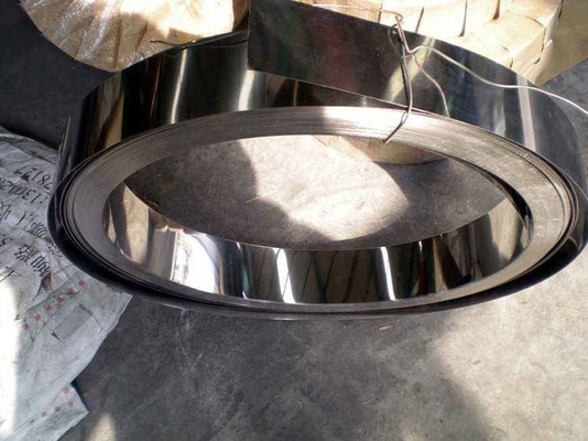Yüksek Verimli Paslanmaz Çelik Rulo 301 Ayna Bitmiş paslanmaz çelik şerit / Dar Bobinler