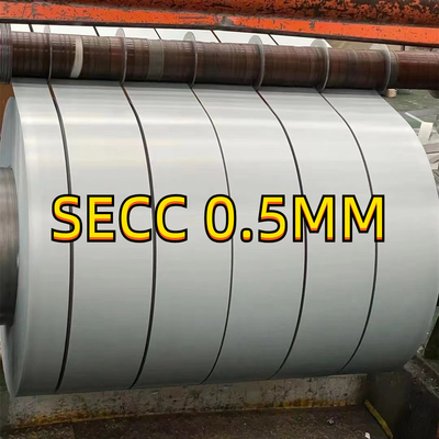 Film SECC Rulo ile 0.4MM Kalın Elektro Galvanizli Çelik Rulo Sac