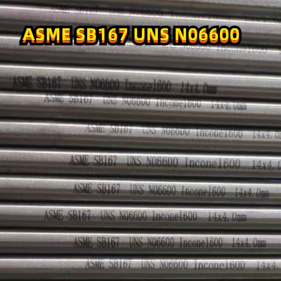 Astm B167 Alaşım Dikişsiz Boru Uns N06600 Inconel 600 O.D31.8 X 2.9mmt X 2ml