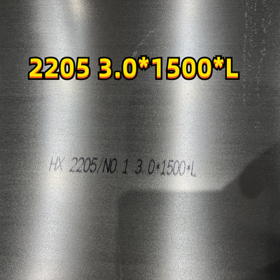 Lazer Kesim S31803 S32205 Dubleks Paslanmaz Çelik Levha Kalınlığı 0,5 - 40,0 mm Korozyona Dirençli