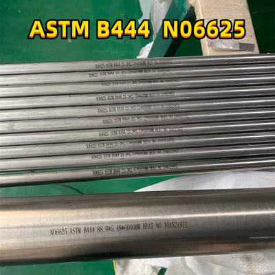 UNS N06625 Dikişsiz Boru ASTM B444 Nikel Alaşımlı Inconel 625 Korozyona Dirençli 21.3*2.77