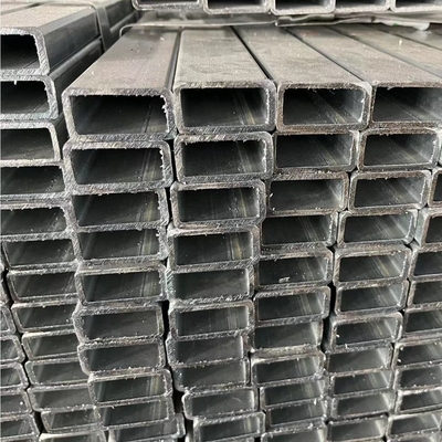Karbon çelik kaynaklı dikdörtgen boru ASTM A500 50*50*3mm Siyah ERW kare boru