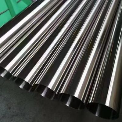 304L Paslanmaz Çelik Kaynaklı Boru Tavlanmış Sınıf 304 316L Boyut Dış Çap: 50,8 mm Kalınlık: 1,2 mm Uzunluk: 6000 mm