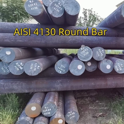 AISI 4130 Yuvarlak Çubuk 30CrMo Sıcaklık Tedavisi Normalleştirilmiş/Kızdırılmış/QT Valf Bedenleri İçin