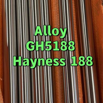 Isıya dayanıklı Kobalt Temelli Süper Alaşım GH5188 Hayness 188 Alaşım Yuvarlak Çubuk