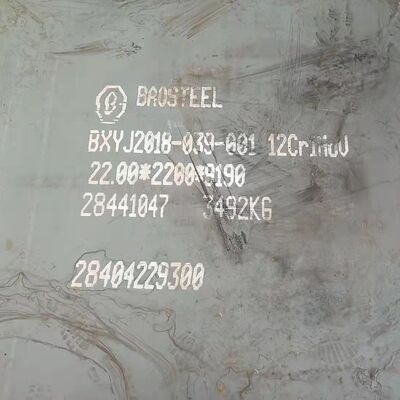 Sıcaklığa Dirençli Astm Standart 12cr1mov Sıcak Dolaşan 12cr1mov Alaşımlı Plak 3.0*1500*6000