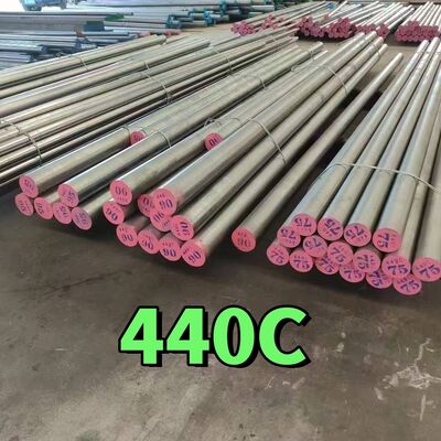 Raw Material Alloy 440C UNS S44000 DIN1.4125 SUS 440C High Carbon 50 mm Stainless Steel Round Bar