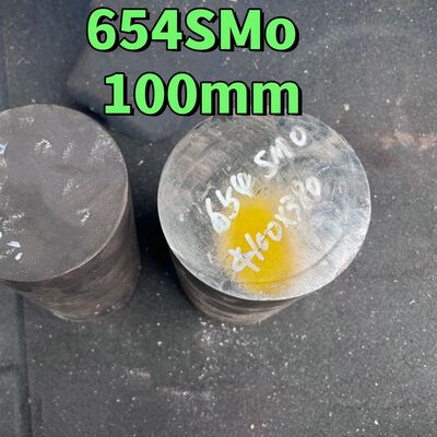 Süper Östenitik S32654 1.4652 X1CrNiMOCUN24-22-8 Paslanmaz Çelik Yuvarlak Çubuk Ultra 654 SMO