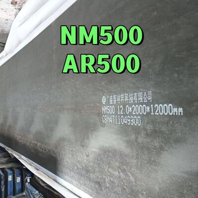 NM500 Aşınmaya Dayanıklı Çelik Levha 500 HBW Aşınmaya Dayanıklı AR500 Sac 6mm - 60mm Kalınlık