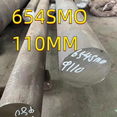 Süper Östenitik S32654 1.4652 X1CrNiMOCUN24-22-8 Paslanmaz Çelik Yuvarlak Çubuk Ultra 654 SMO