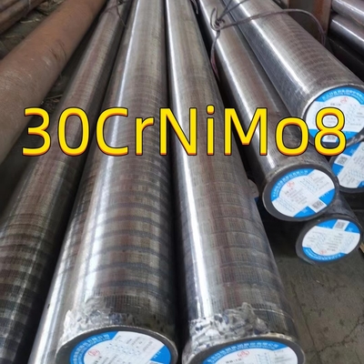 Din1.6580 30CrNiMo8 Alaşımlı çelik yuvarlak çubuklar, dövme çelik çubuğu OD 20-800MM