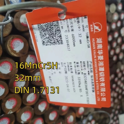DIN 1.7131 32mm Taşımalı Çelik Çubuk 16mncr5H Çelik Yüksek Çekim Gücü SAE 51204 Eşdeğer