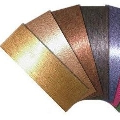 ROSE GOLD 0.5*1220x2440mm Paslanmaz çelik Çatı Dekorasyonu İçin Yumuşak Aynalı Sayfa Tablası