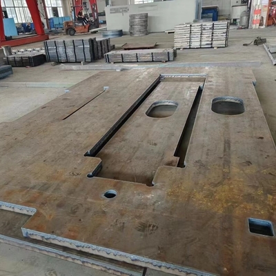 DIN EN10025-2 S355J2+N 1.0577 Granulatör Üst Kaplama Çelik Plakası 12*1524*6096mm