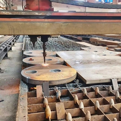 DIN EN10025-2 S355J2+N 1.0577 Granulatör Üst Kaplama Çelik Plakası 12*1524*6096mm