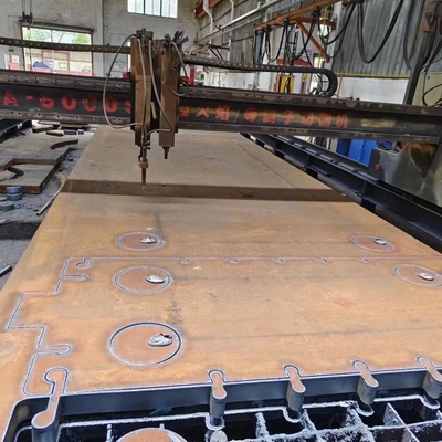 DIN EN10025-2 S355J2+N 1.0577 Granulatör Üst Kaplama Çelik Plakası 12*1524*6096mm