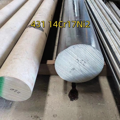 Paslanmaz çelik 14Cr17Ni2 AISI 431 Yuvarlak Çubuk 230mm DIN1.4057 Kalıp Çubuk