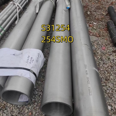 Süper Austenite 254SMO UNS S313254 Paslanmaz Çelik Dikişsiz Boru 254Smo Boru