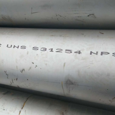 Süper Austenite 254SMO UNS S313254 Paslanmaz Çelik Dikişsiz Boru 254Smo Boru
