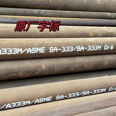 ASME SA333/SA333M GR6 dikişsiz çelik boru ASTM A333 Gr6 Düşük sıcaklık