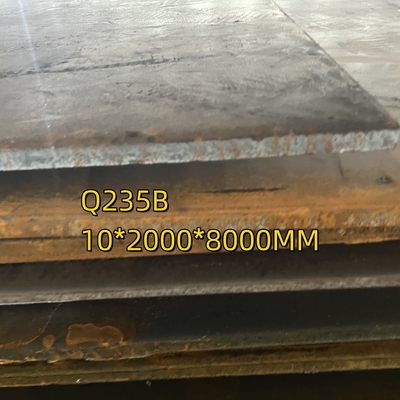 ASTM A36 Sıcak Dolaştırılmış Karbon Çelik Plakası Q235B SS400 Endüstri İnşaatı İçin