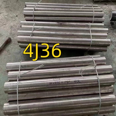 Uns K93600/K93601 Feni 36 hassas alaşım 4j36 Ferronikel alaşım Invar 36 Rod yuvarlak çubuk