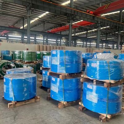 Soğuk olarak yuvarlanmış SUS316Ti Paslanmaz Çelik Şerit/ SS 31668 DIN1.4571 Ba/2B 8K/Hl Yüzeyi 0.5*100mm ile Bobin