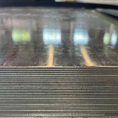 DX51D + Z275 EN 10346/10143 Düzenli Spangle Chromate Skin Pass Galvanizli Çelik Yaprak Bobini 1.5*1250MM