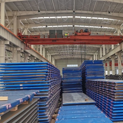 Yüksek Güçlü Nakliye Çelik Plakası Malzemesi Eq70 Abs 12600 X 3000 X 70mm 3,2 Cert ile