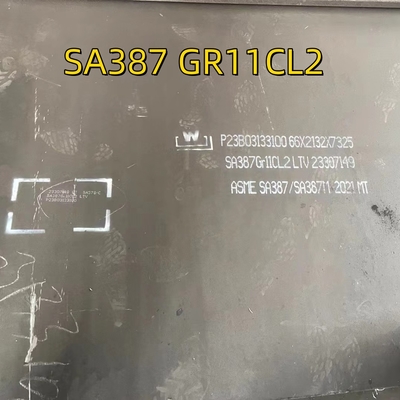 ASTM SA/A387 GR11 CL2 Alaşımlı çelik levha 6000 x 2000 x 10 mm Kazan basınçlı kapı çelik levhası