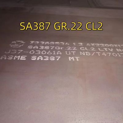 SA387 Gr22 Cl2 Sıcak Haddelenmiş Alaşımlı Çelik Plaka
