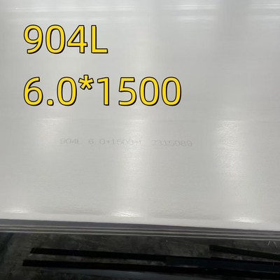 Sıcak Haddelenmiş 904L Paslanmaz Çelik Plates12MM UNS S08904 SS 904L Plaka