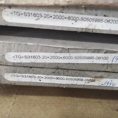 55mm kalınlığında paslanmaz çelik 316L plaka 2000*6000mm Din1.4404 s31603 12mm kalınlığında SS plaka 316 sınıfı
