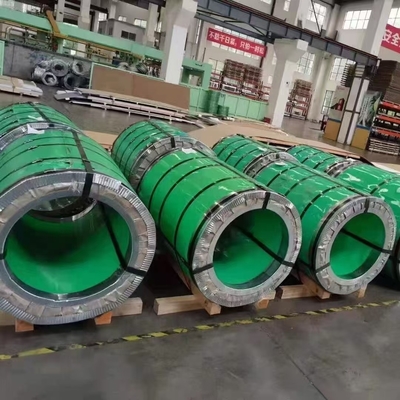 304 Austenitik Soğuk Lastikli Paslanmaz Çelik Bobinleri 2.0mm Kalınlığı 1219mm Genişliği 2B Bitirme