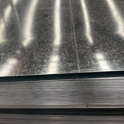 Plaka 1.5mm CS ASTM A653 G90 Ön Galvanizli Çelik Yaprak 1.5*1500*6000 EN10024 3.1