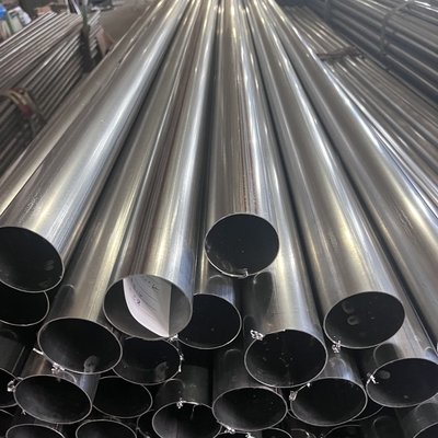 Aisi 441 Ss ERW kaynak boru çapı 45 mm Kalınlığı 1.5 mm Sıvı paslanmaz çelik egzoz borusu
