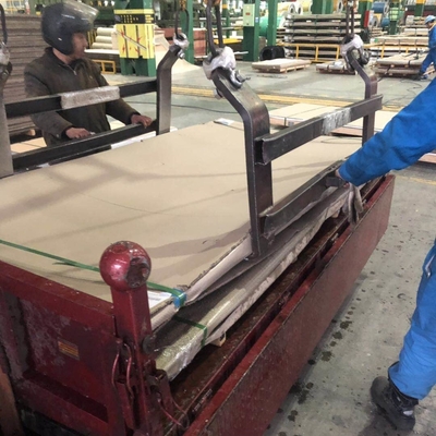 ASTM A240/A240M INOX 439 Metal Soğuk Lastikli Paslanmaz Çelik Yaprak SUS439 1.4510 2.5*1219mm
