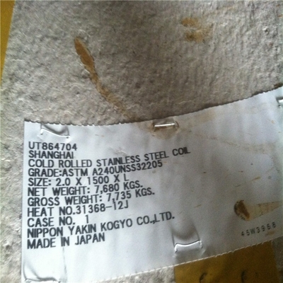 441 Paslanmaz Çelik Yaprak Metal Yaprak EN 1.4509 Egzoz Sistemi için Inox Yaprak 1.5*1260*2440mm