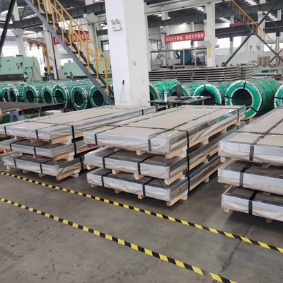 2B Soğuk lastikli çelik levha sınıfı EN1.4376 SUS 444 1.0 X 1220 X 3000 mm Metal
