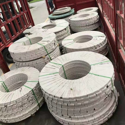 ASTM A240 A480 S43940 441 1.4509 1000-2000 mm genişliğinde ince paslanmaz çelik bantlar