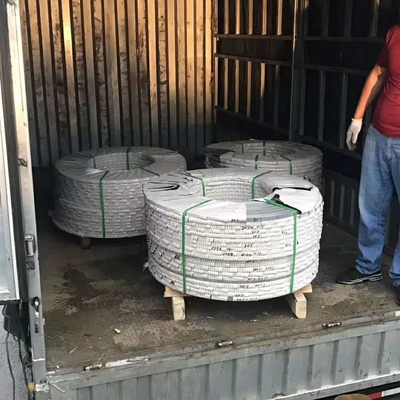 ASTM A240 A480 S43940 441 1.4509 1000-2000 mm genişliğinde ince paslanmaz çelik bantlar
