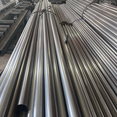 441 409L 444 436L 439 Paslanmaz Çelik Saldırılmış Yuvarlak Boru Otomobil Egzoz Borusu için ERW
