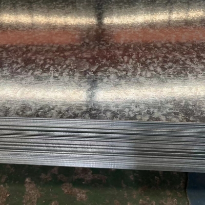 JIS G3302 SGCC DX51D Sıcak Daldırma GI Yaprak Plain Yaprak Genişliği 914mm 1250mm 80g/m2 Dolu Yaprak için