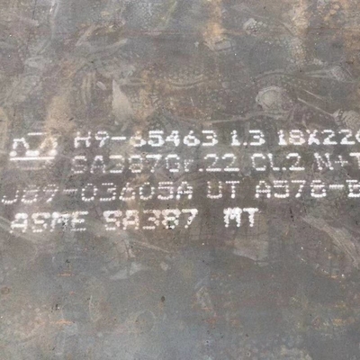 Kazanlar ve Basınçlı Kaplar için SCMV6 ASTM Alaşımlı Çelik Levha A387 GR.5 CL.2 DİSK PLAKA