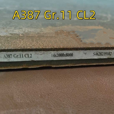ASME SA387 Gr.11 CL2 16*2000*1000MM Boiler ve Basınçlı Kaplar İçin Çelik Plak