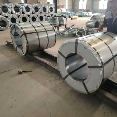 ASTM A653 G90 DX51D SGH340 Galvanize Kaplama ile Yüksek Güçlü Z275 Çelik Bobin Sıfır Spangle