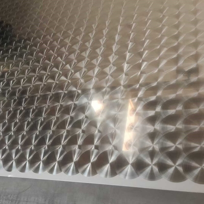 304 3D CD Sanat Lazer Aynası Finish SUS304 Paslanmaz Çelik Patern Yapısı