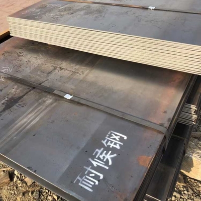 Korozyona dayanıklı Q355NH S355J2WP ASTM A242 Tipi Corten A Hava koşullarına karşı çelik levha